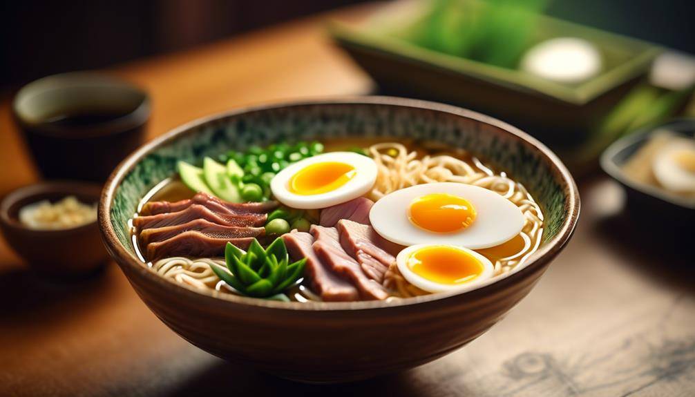 Traditional Japanese Ramen Noodle Dishes