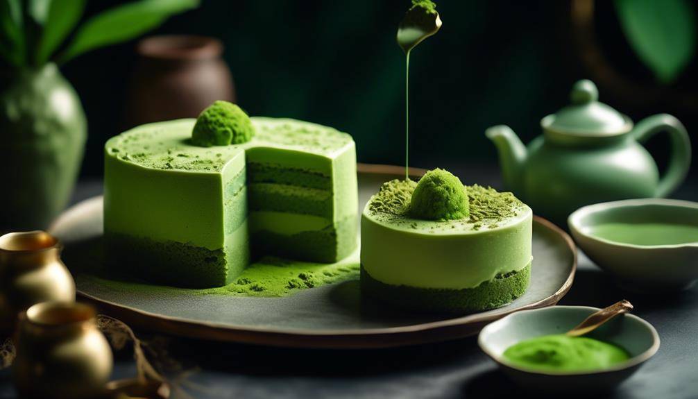 Popular Signature Japanese Matcha Green Tea Desserts