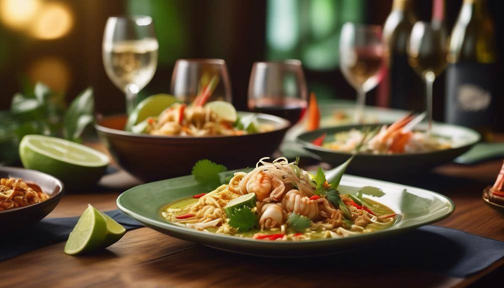 The Best Thai Food Pairing With Wine