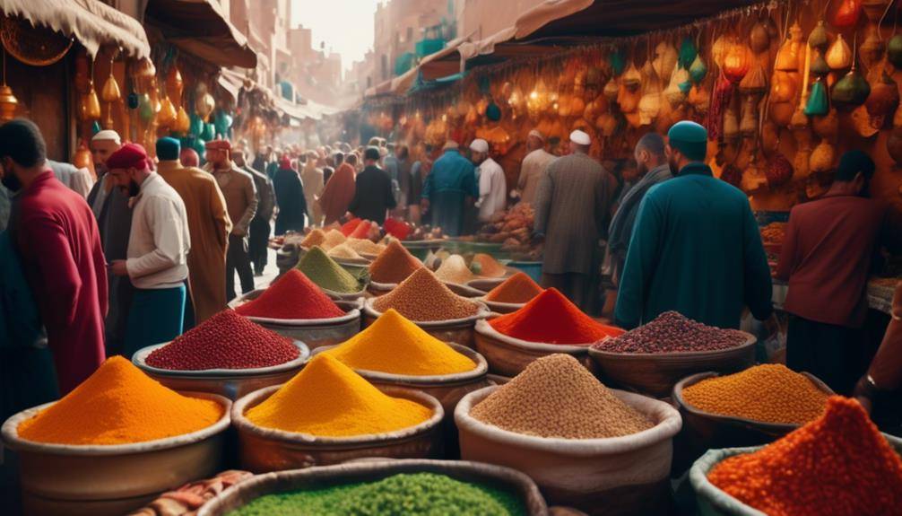 Moroccan Street Food And Market Delicacies