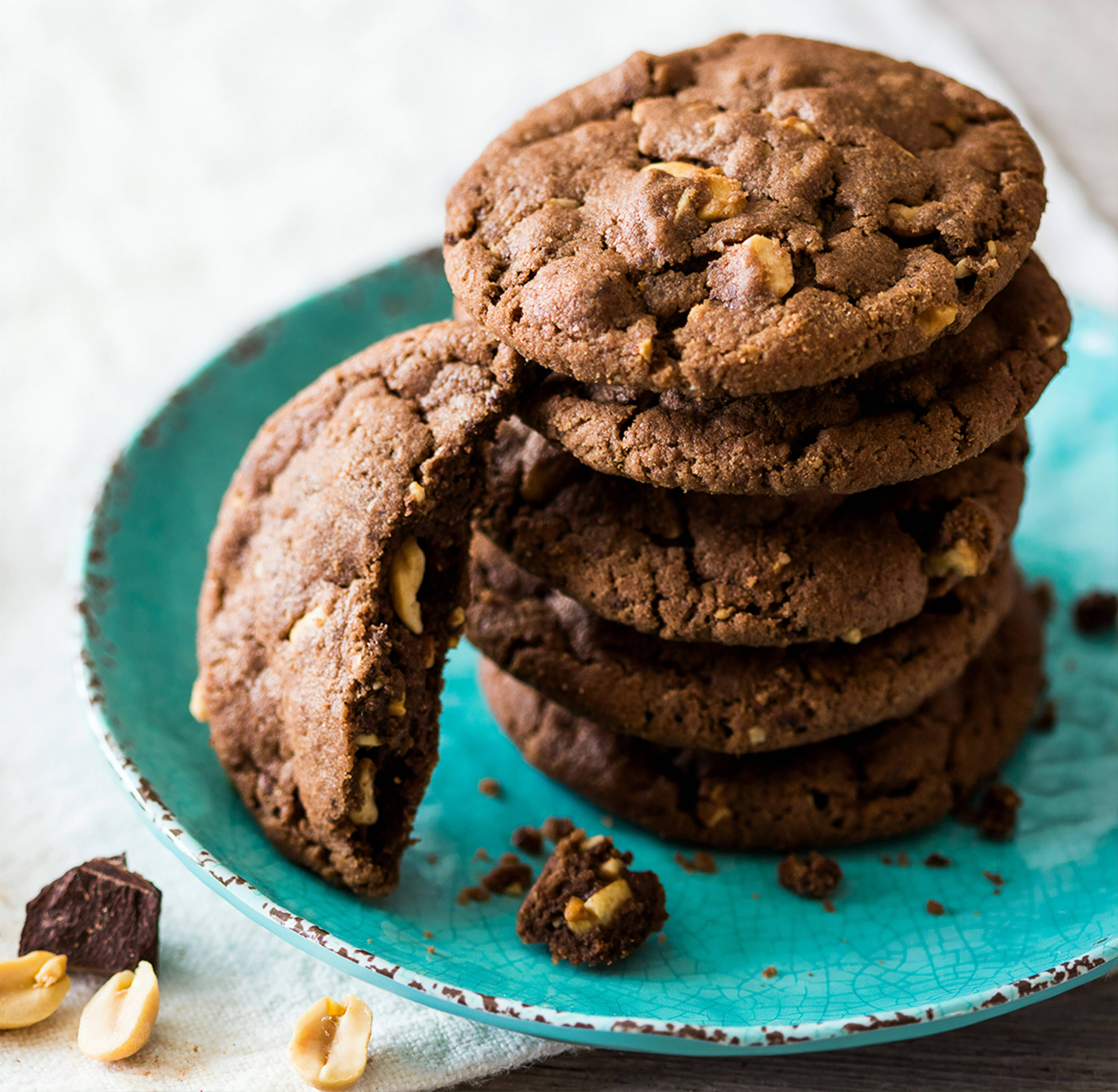 Chocolate and Peanut Butter Chip Cookies 
