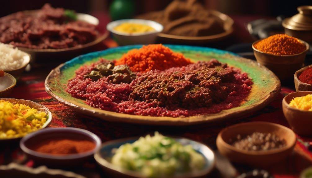 The Best Authentic Ethiopian Kitfo Dish