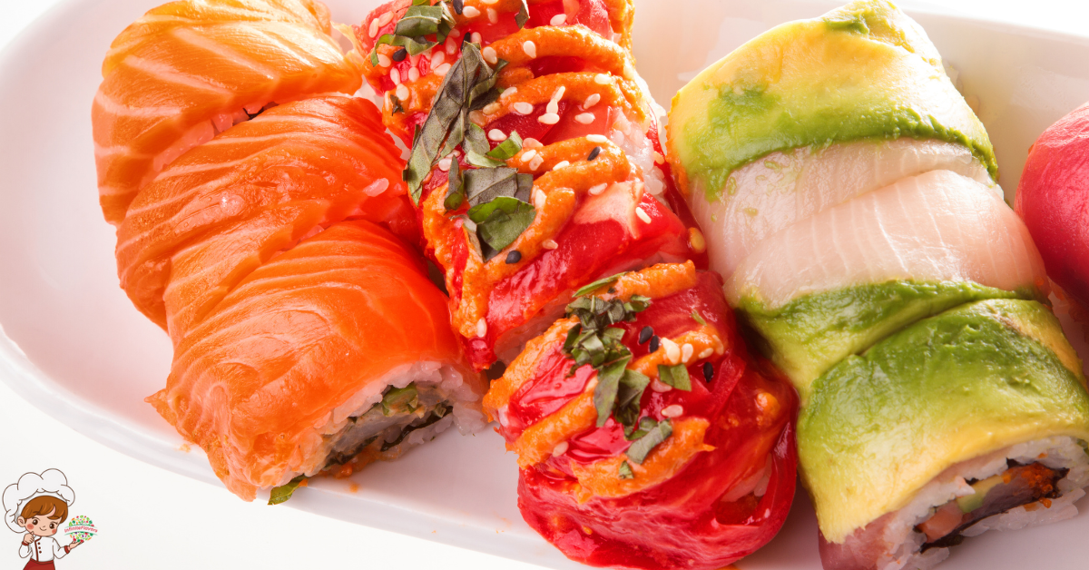 Popular Exotic Japanese Sushi Roll Combinations