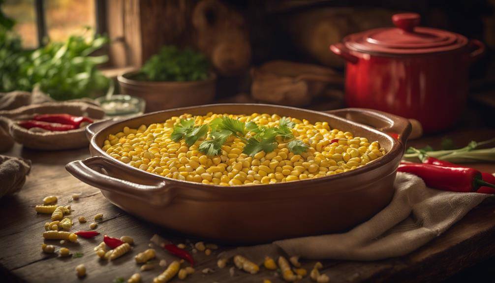 creamy chili corn bake