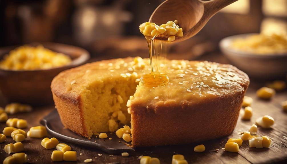 delicious honey butter cornbread