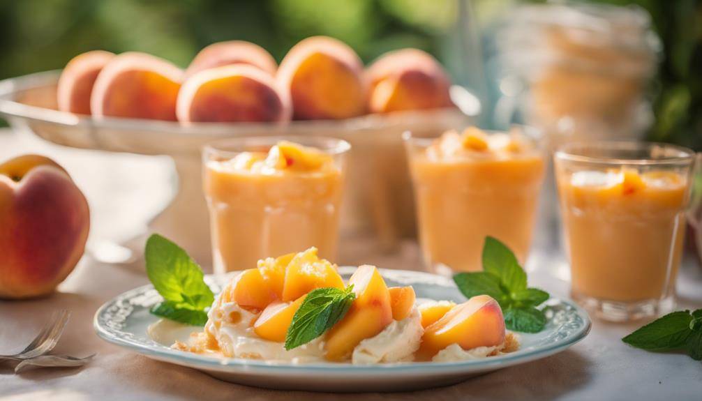 The Best Peach Desserts With Fresh Peaches