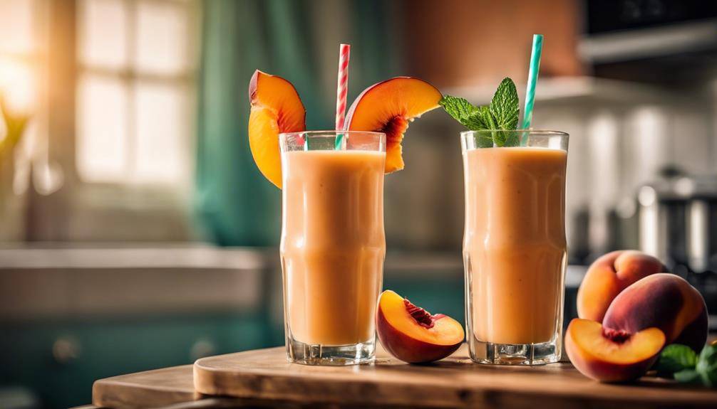 refreshing peach smoothie recipe