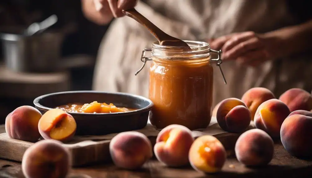 history of peach butter