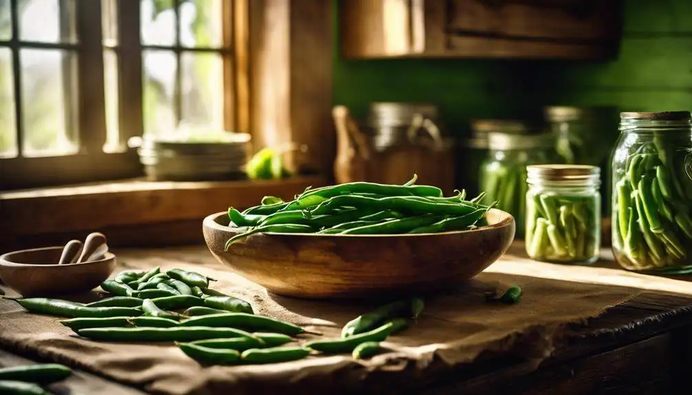 canning process green beans