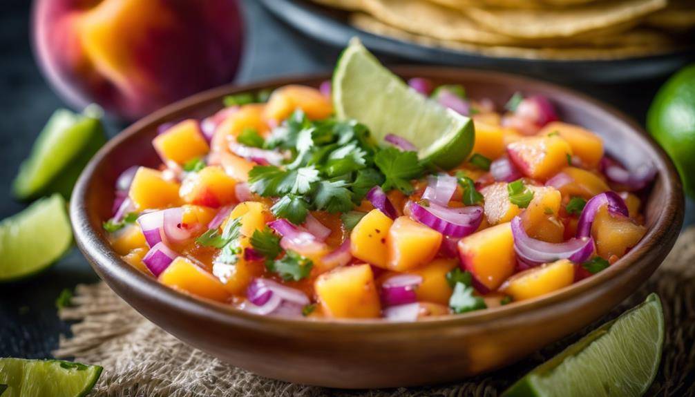 fresh peach salsa recipe