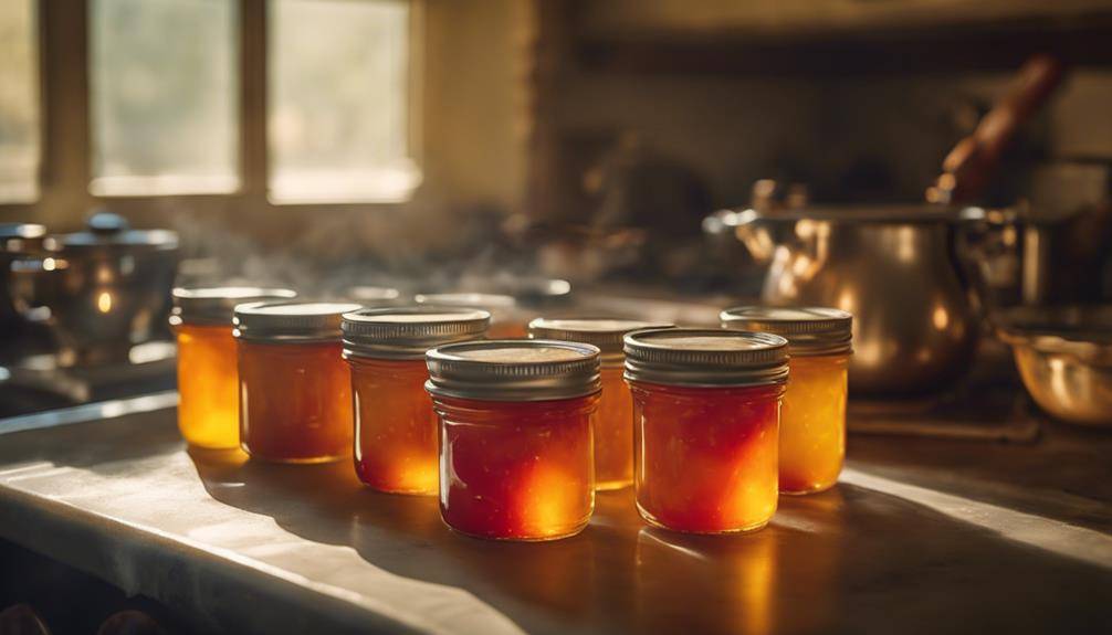 sealing jars for preservation