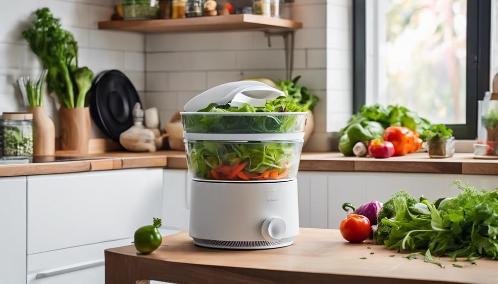 Space-Saving Salad Spinners For Tight Spaces