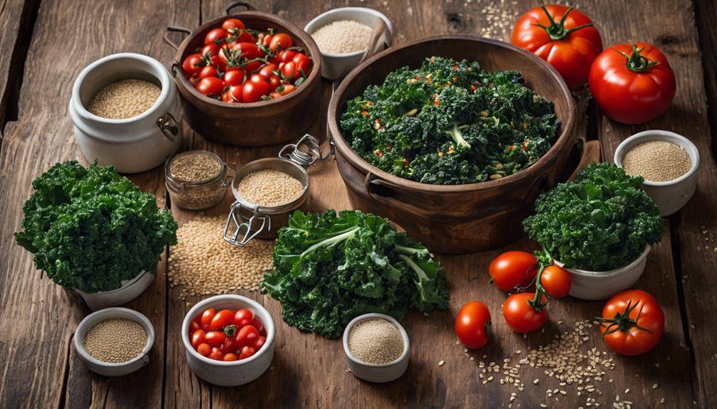 Organic Sustainable Meal Prep Ingredients