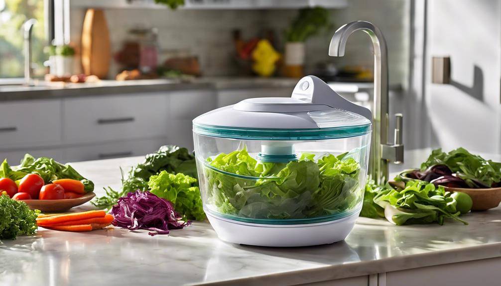 Easy-To-Clean Salad Spinners For Homes