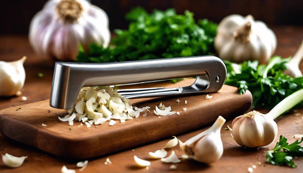 Garlic Press For Garlic-Heavy Recipes