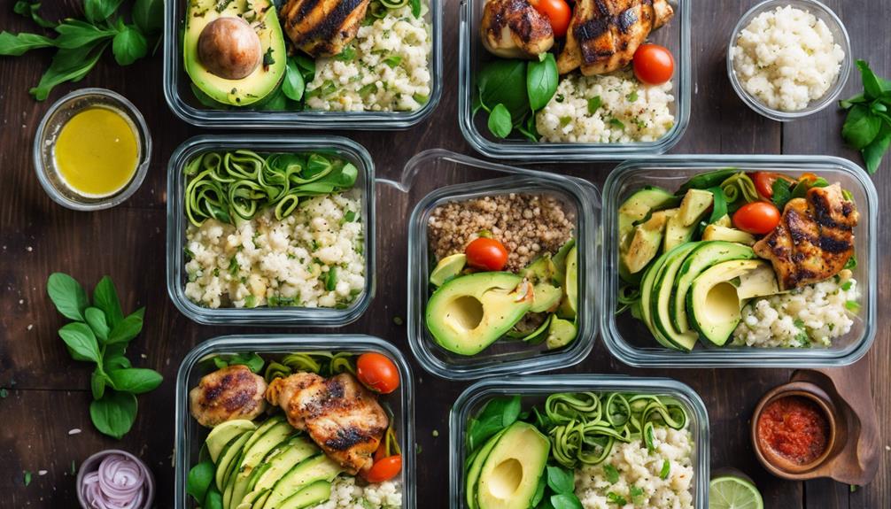 Keto Diet Gluten-Free Meal Prep