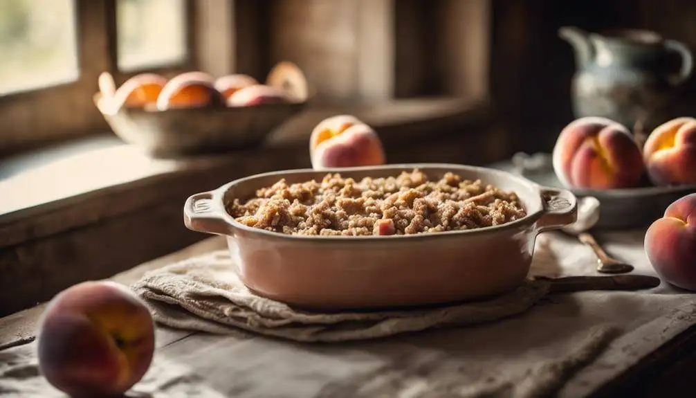 peach crisp cultural significance