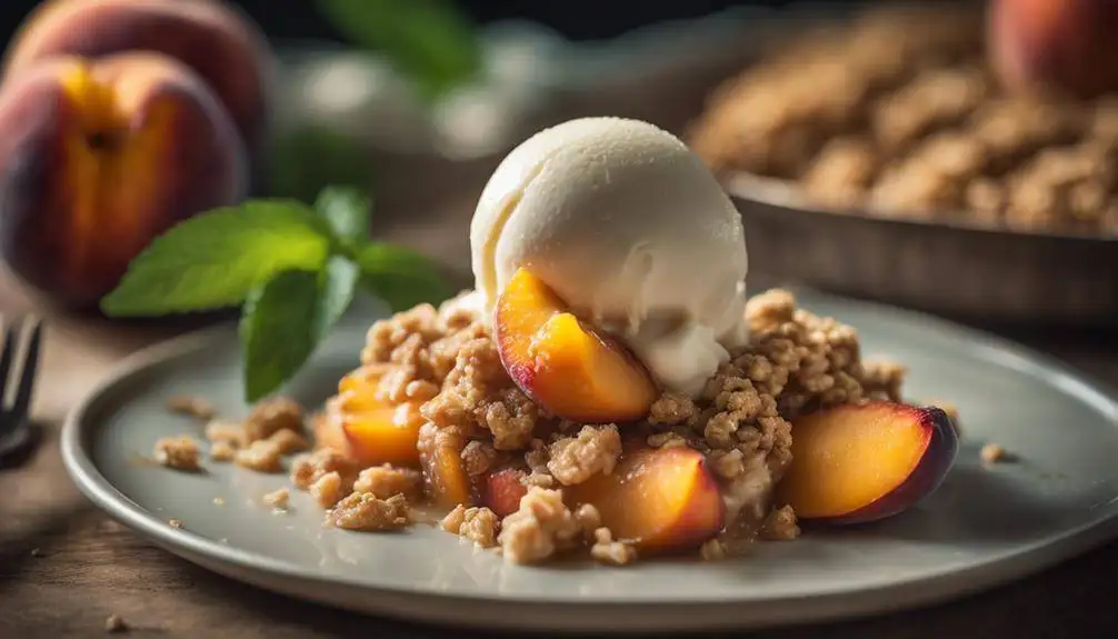 delicious peach dessert recipe