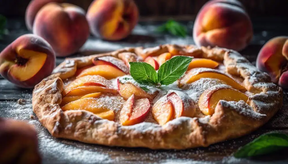 delicious peach galette recipe