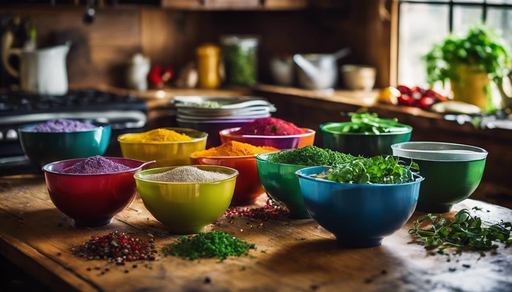 Mixing Bowls With Measurement Markings