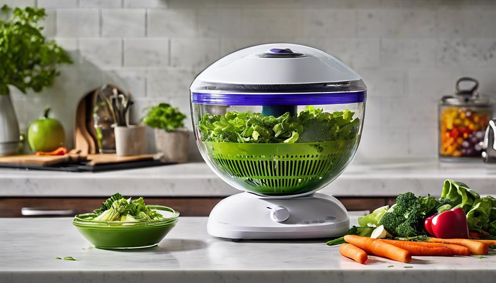 Salad Spinners With Non-Slip Bases