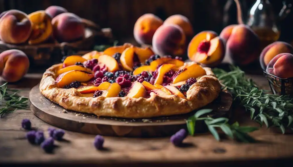 History And How To Make Peach Galette