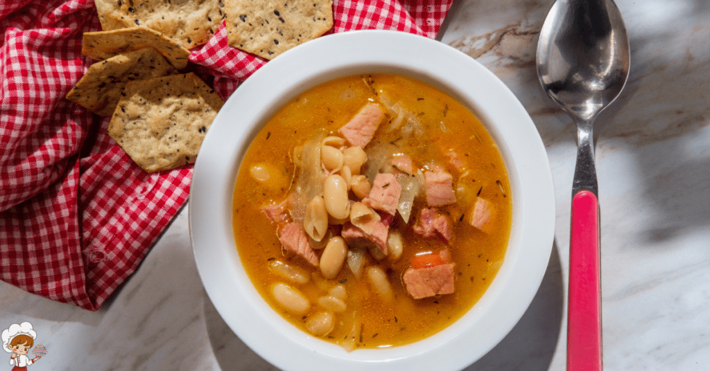 Amazing Navy Beans And Ham