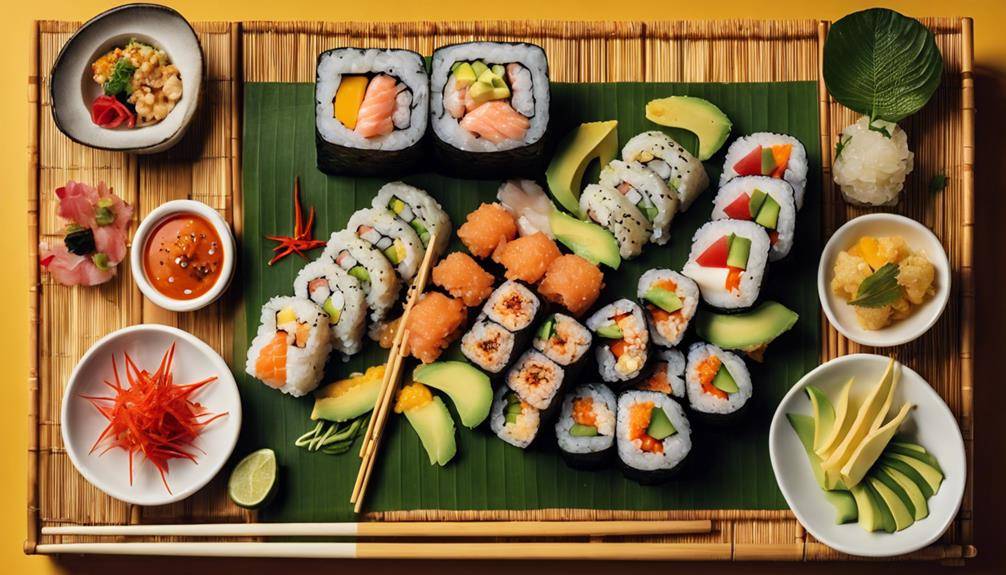 Eleven Exciting Fusion Sushi Rolling Recipes Unveiled