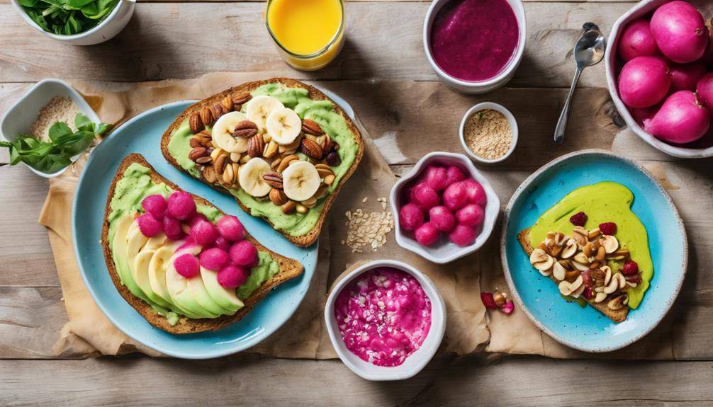 Four Quick And Easy Vegetarian Breakfast