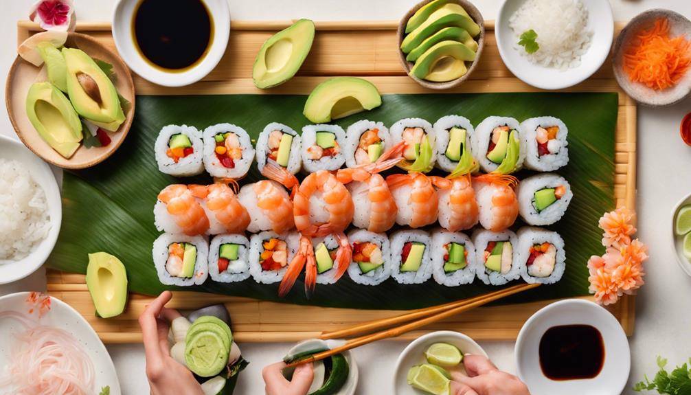 Step-By-Step Guide: Sushi Rolling With Cooked Ingredients