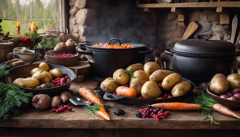 For Traditional Canadian Cuisine Preparation