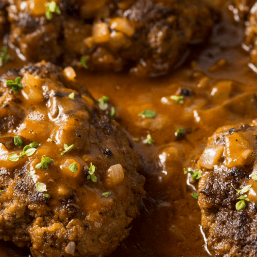 Delicious Origin of Stuffed Hamburger Steak