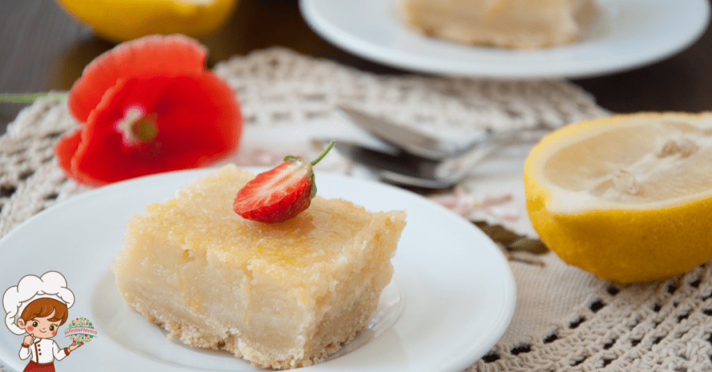 The Amazing Strawberry Lemon Blondies