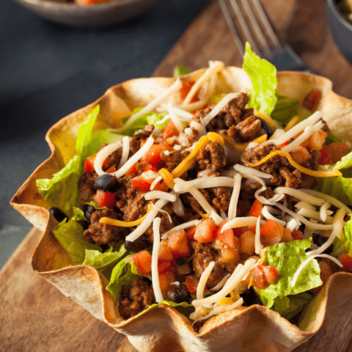 The Best Taco Salad Bold History