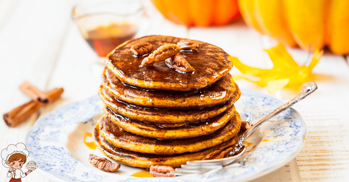 Cozy Origin of Pumpkin and Pecan Pancakes