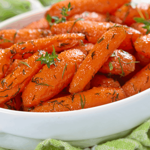 Amazing Origin of Maple Glazed Carrots