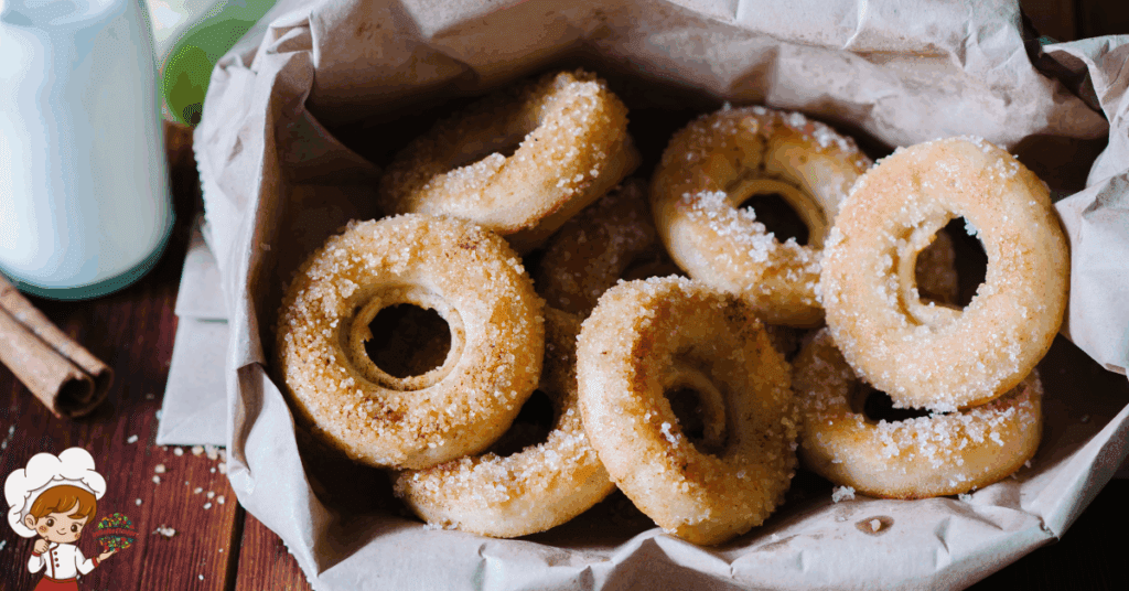 Cinnamon Sugar Doughnuts Made with Biscuit