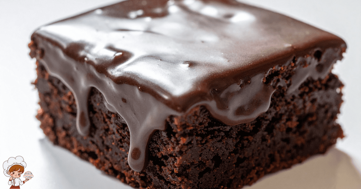 Easy Slow Cooker Hot Fudge Brownie Cake