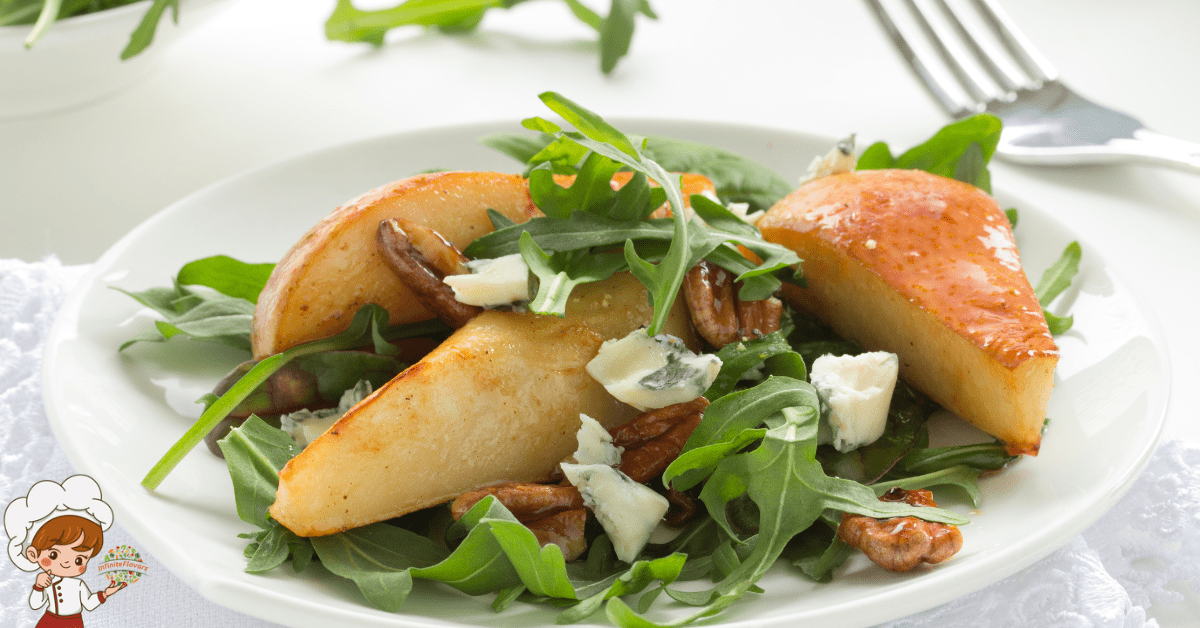 Exciting Origin of Pear and Gorgonzola Salad