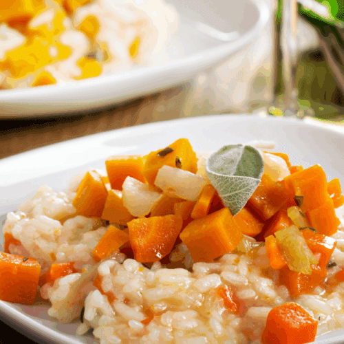 Great Origin of Butternut Squash Risotto