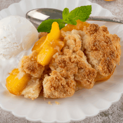 History of Slow Cooker Peach Dump