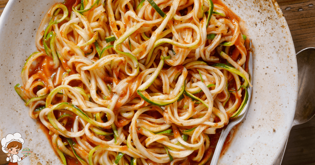 The Amazing Zucchini Noodles with Marinara
