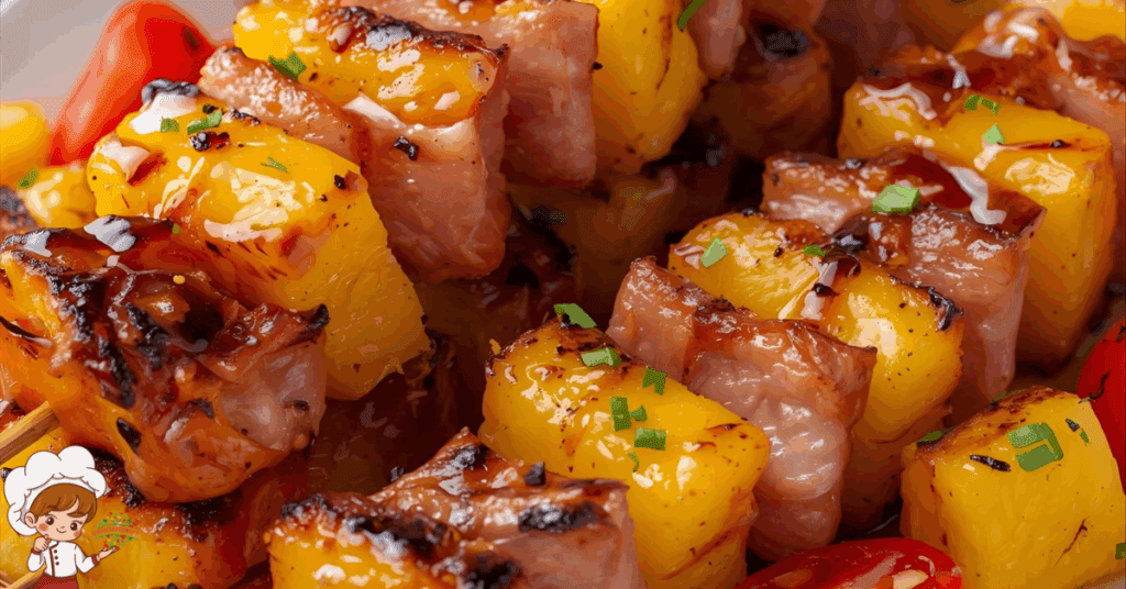 The Great Origin of Ham and Pineapple Skewers