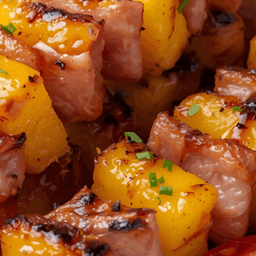 The Great Origin of Ham and Pineapple Skewers