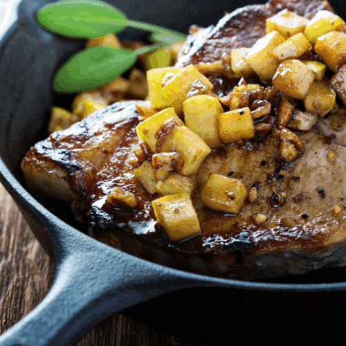 Story of Super Easy Pork Chops with Apples