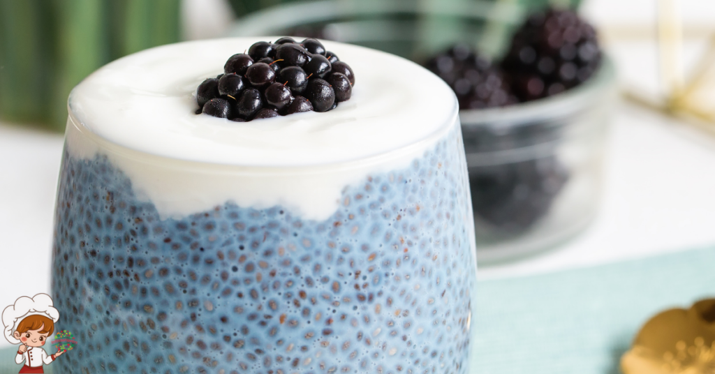 Amazing Blackberry Berry Chia Seed Pudding