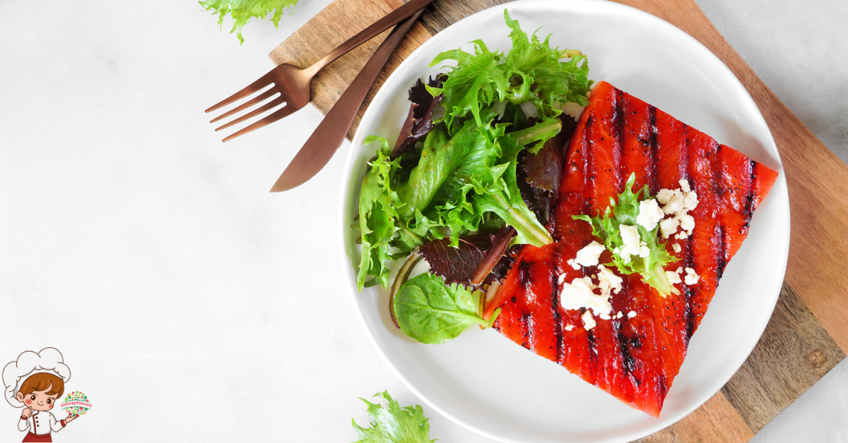 Summer Trending Grilled Watermelon Steak