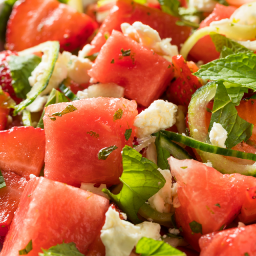 The Best Watermelon Feta Salad For Summer